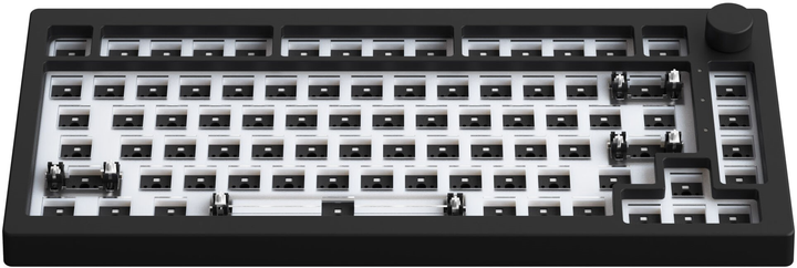 Основа для клавіатури Akko 5075S RGB QMK Barebone ISO Dark Knight (GATA-2599) - зображення 2