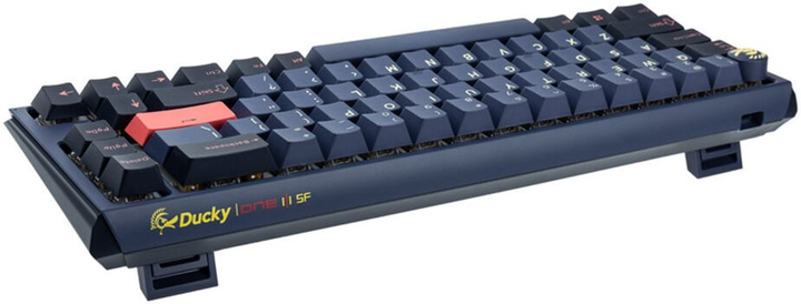 Klawiatura przewodowa Ducky One 3 SF Cherry MX Silent Red USB Cosmic Blue (100043108) - obraz 7