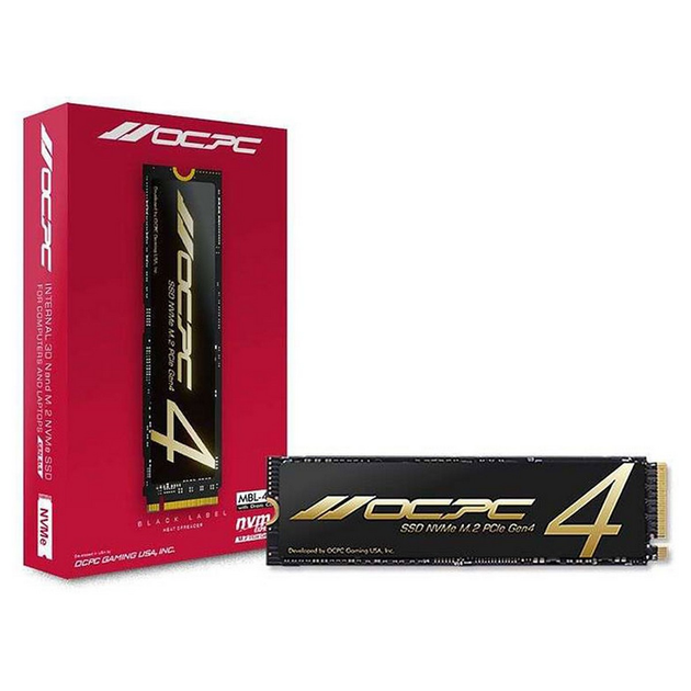 SSD диск OCPC MBL-410 Heatsink M.2 2280 NVMe PCIe 4.0 512GB - изображение 2