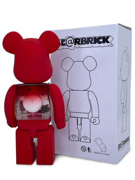 Статуэтка Bearbrick x La Maison du Chocolat 400% 28 см Medicom Toy Шоколадный фонтан - изображение 2