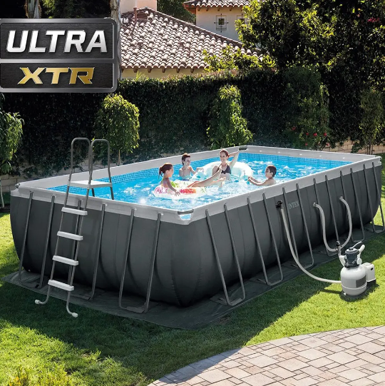 Ultra XTR 26364 большой каркасный, 732 x 366 см, с песочным фильтром, тентом - Фото 2 Ultra XTR 26364 большой каркасный, 732 x 366 см, с песочным фильтром, тентом - изображение 2