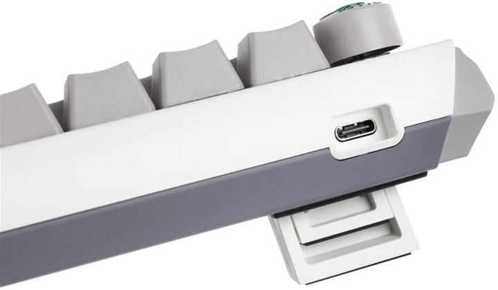 Klawiatura przewodowa Ducky One 3 SF Cherry MX Blue USB Mist Grey (100043151) - obraz 6