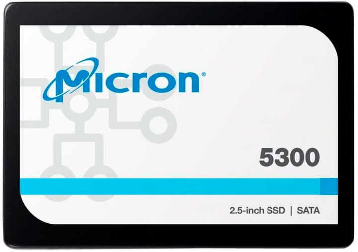 SSD dysk Micron 5300 Max 480GB 2.5" SATAIII 3D NAND TLC (MTFDDAK480TDT-1AW1ZABYYT) - obraz 1