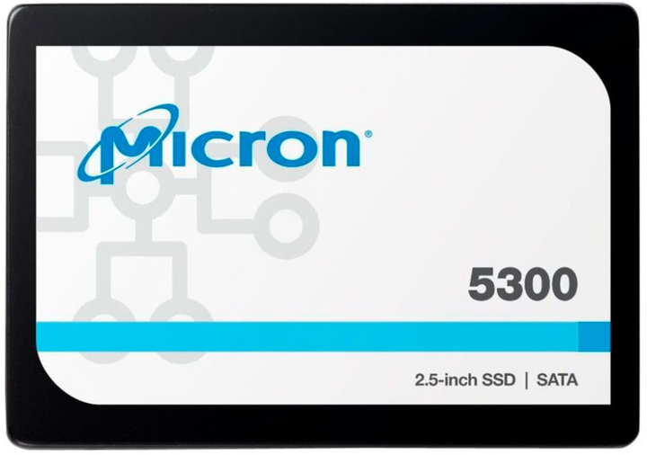 SSD диск Micron 5300 Max 480GB 2.5" SATAIII 3D NAND TLC (MTFDDAK480TDT-1AW1ZABYYT) - зображення 1