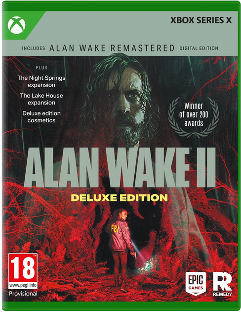Gra XSX Alan Wake 2 Deluxe Edition (Blu-ray płyta) (5056635609489) - obraz 1