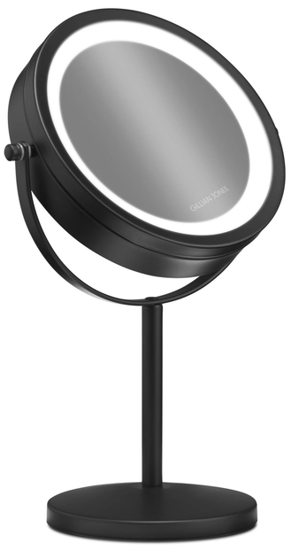 Lusterko Gillian Jones Table Mirror Strong LED Light Czarne (5713982008173) - obraz 1