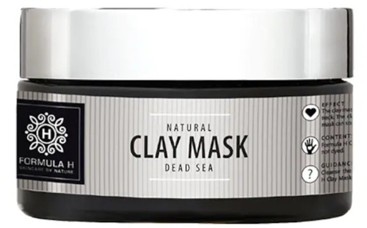 Maska do twarzy Formula H Natural Dead Sea Clay glinkowa 100 ml (5715284300122) - obraz 1