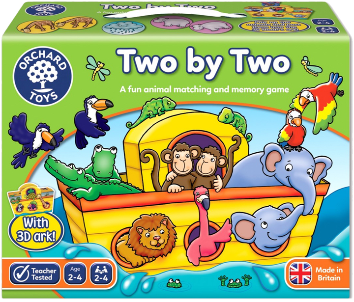 Gra planszowa Orchard Toys Two By Two (5011863200280) - obraz 1