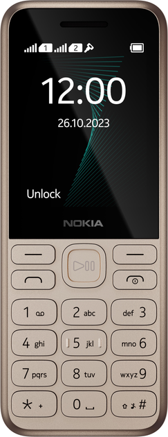 Telefon komórkowy Nokia 130 TA-1576 DualSim Light Gold (6438409089878) - obraz 2