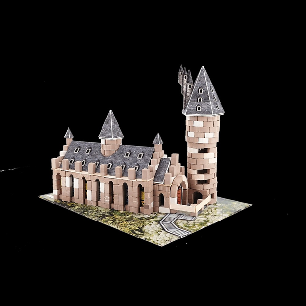 Klocki drewniane Trefl Harry Potter Great Hall 420 elementów (5900511615623) - obraz 3