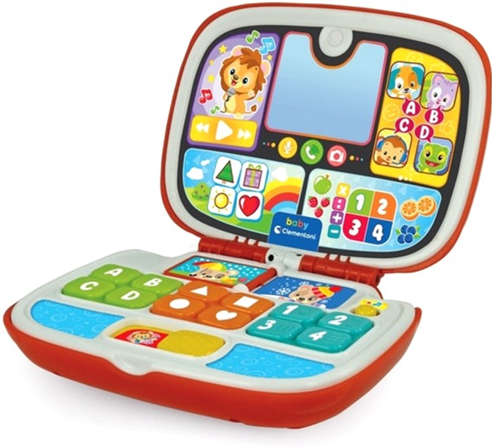 Laptop dla dzieci Clementoni Baby Animal Friends (80051251767790) - obraz 2