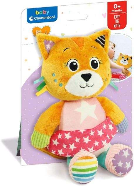 Maskotka Clementoni Baby Katy The Kitty 28 cm (8005125179084) - obraz 1