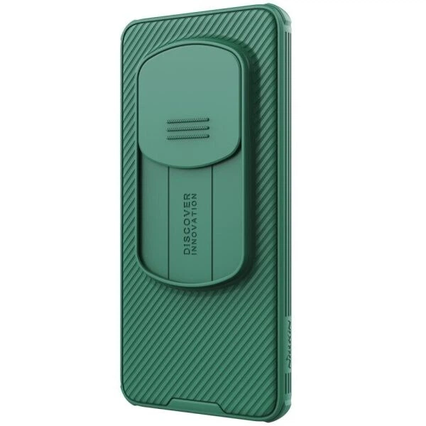 Чехол со шторкой для камеры NILLKIN CamShield Pro для Honor Magic 6 Pro - Green - изображение 2