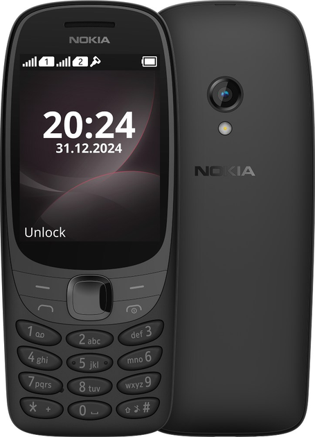 Мобільний телефон Nokia 6310 TA-1607 (2024) DualSim Black (6438409094988) - зображення 1