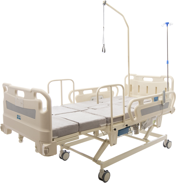 Електричне медичне функціональне ліжко MED1 з туалетом MED1-H01 З регулюванням висоти (MED1-H01 (з регулюванням висоти)) - зображення 1