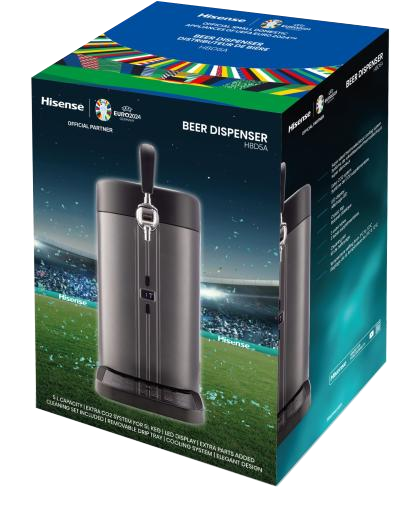 Диспенсер для пива Hisense HBD5A (6989320) - зображення 5