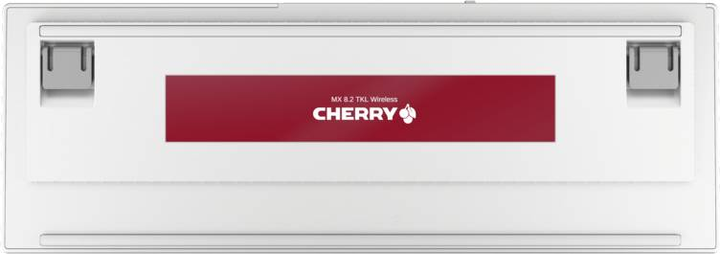Klawiatura bezprzewodowa Cherry MX 8.2 TKL Wireless BT Cherry MX Brown Germany White 8325565 (WLONONWCRAMTO) - obraz 2