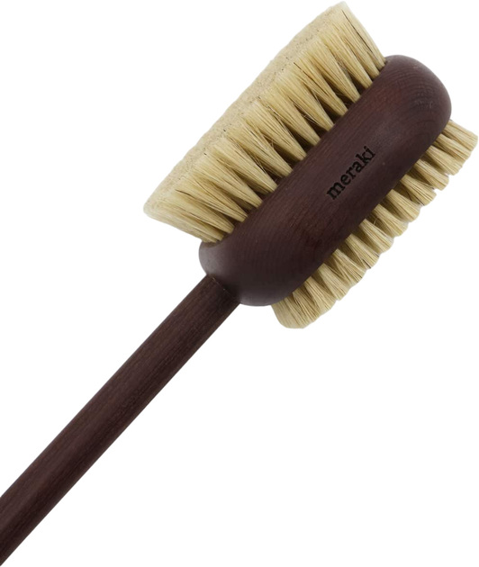 Szczotka do kąpieli Meraki Burago Bath Brush With Stem (5707644761674) - obraz 2