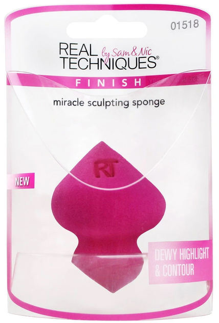 Gąbka do makijażu Real Techniques Miracle Sculpting (0079625015188) - obraz 2