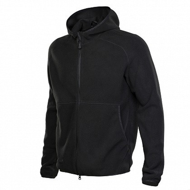 Куртка M-Tac Lite Microfleece Hoodie Black Размер S - изображение 1