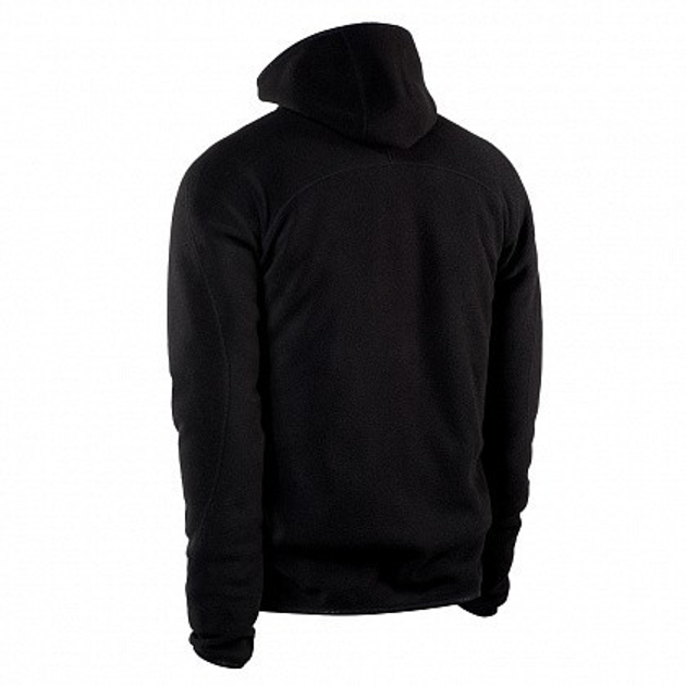 Куртка M-Tac Lite Microfleece Hoodie Black Размер S - изображение 2