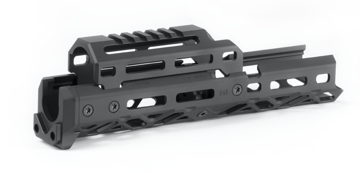 Довга цівка КРУК M-LOK на АКСУ із коротким верхнім містком CRC-1U044А-Armor Black - зображення 1