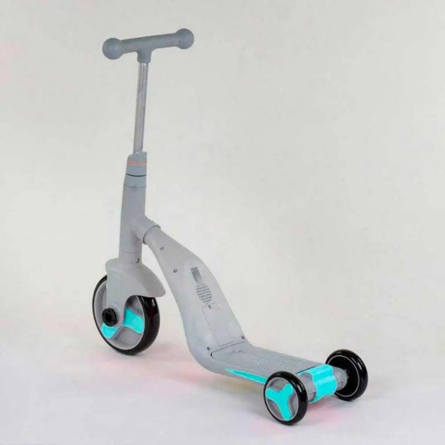 Самокат 3в1 JT вest Scooter самокат велобег велосипед 10181 - изображение 2