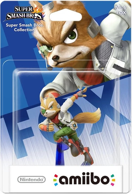 Figurka Nintendo Amiibo Smash Fox (0045496352417) - obraz 1