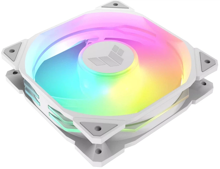 Chłodzenie ASUS TUF Gaming TR120 ARGB Reverse White (90DA00D3-B09000) - Zdjęcie 4 Chłodzenie ASUS TUF Gaming TR120 ARGB Reverse White (90DA00D3-B09000) - obraz 4
