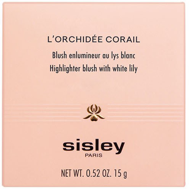 Róż do twarzy Sisley L'Orchidee Highlighter Blush Coral 15 g (3473311815071) - obraz 2