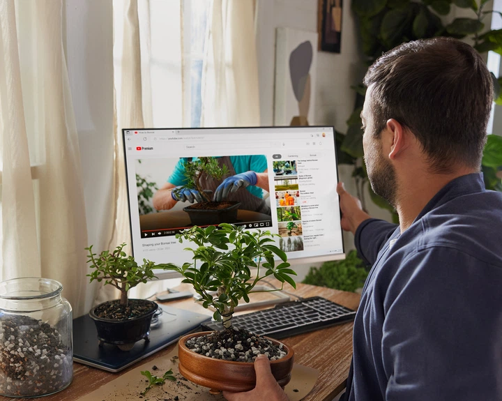 Monitor 27" HP S5 527SA IPS 100 Hz Silver (94F48E9) - obraz 4
