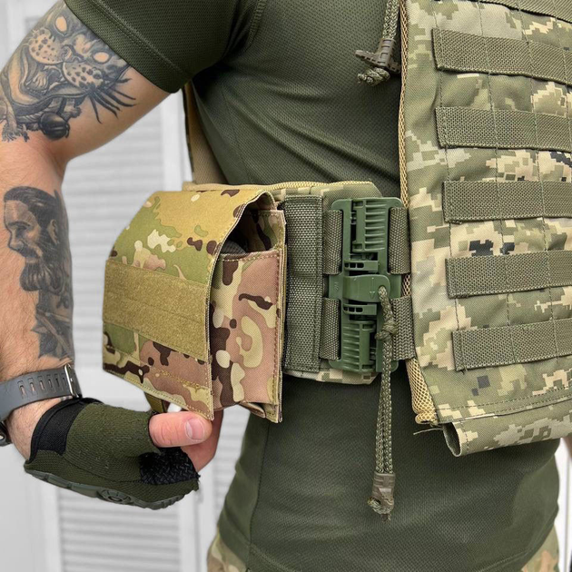 Універсальний Підсумок Cordura із системою MOLLE мультикам у зменшеному розмірі - зображення 1