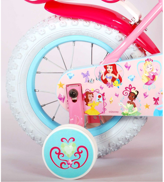Rower dziecięcy Volare Princess 12 Różowy (8715347212093) - obraz 2