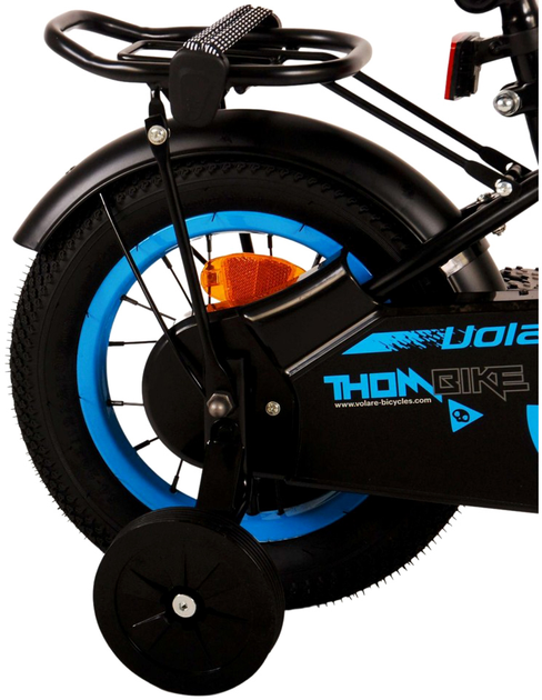 Rower dziecięcy Volare Thombike 12 Czarno-niebieski (8715347211706) - obraz 6