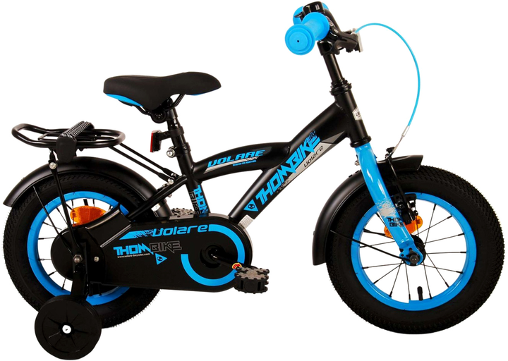Rower dziecięcy Volare Thombike 12 Czarno-niebieski (8715347211706) - obraz 13