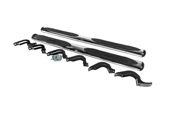 Боковые трубы B098602 (2 шт., нерж) (хром) для Toyota FJ Cruiser - изображение 2