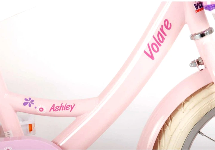 Rower dziecięcy Volare Ashley 14 Różowy (8715347214714) - obraz 6