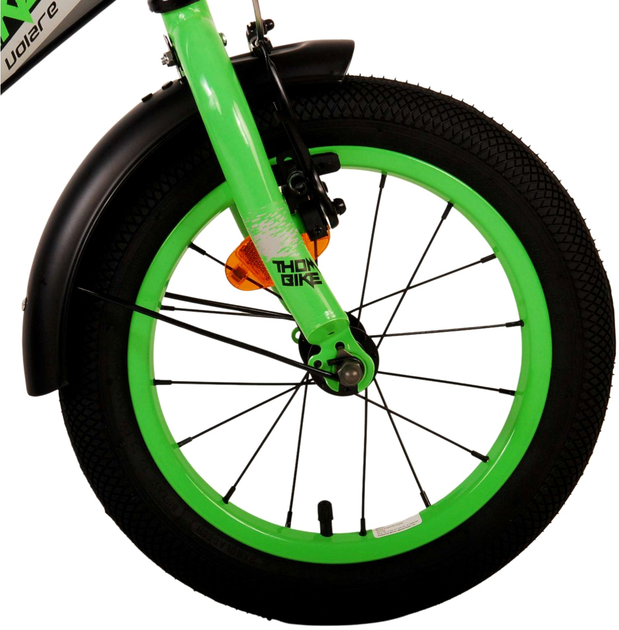 Rower dziecięcy Volare Thombike 14 Zielony (8715347213748) - obraz 5