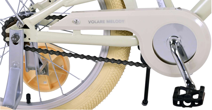 Велосипед дитячий Volare Melody Satin Sand 18 Бежевий (8715347218712) - зображення 6