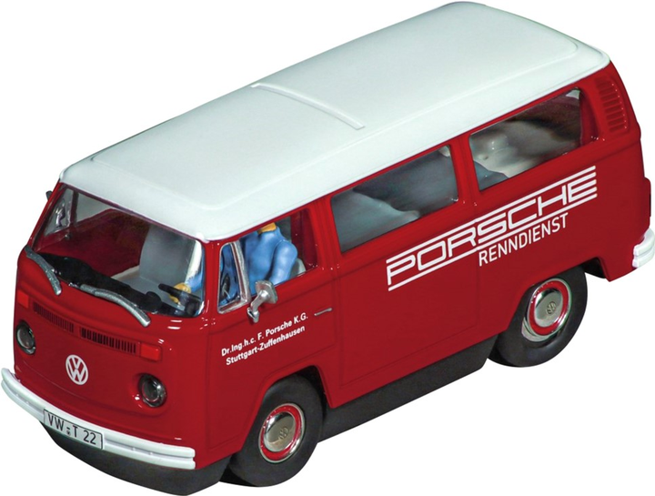 Auto Carrera Digital 132 VW Bus T2b Porsche Renndienst (4007486310964) - obraz 1