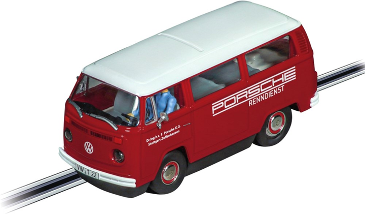 Автомобіль Carrera Evolution VW Bus T2b Porsche Renndienst (4007486277601) - зображення 2