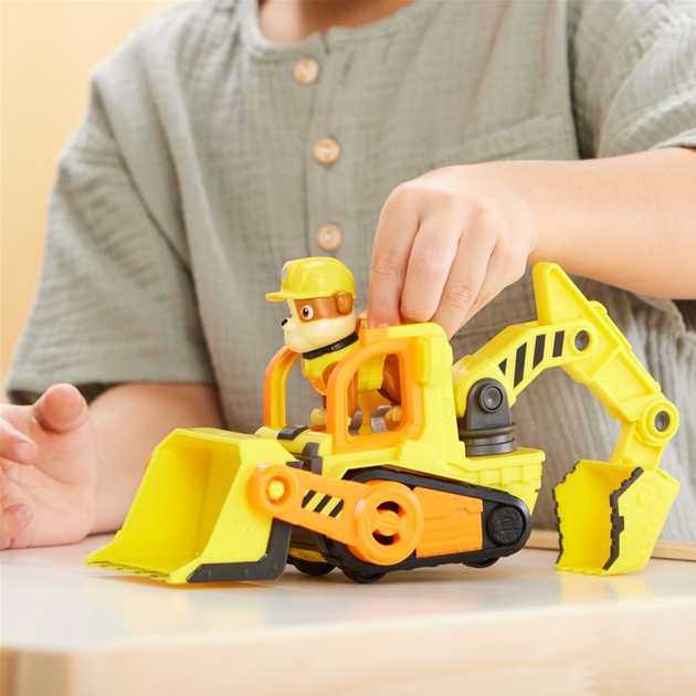 Pojazd Spin Master Paw Patrol Rubble & Crew Bulldozer (778988456484) - obraz 3