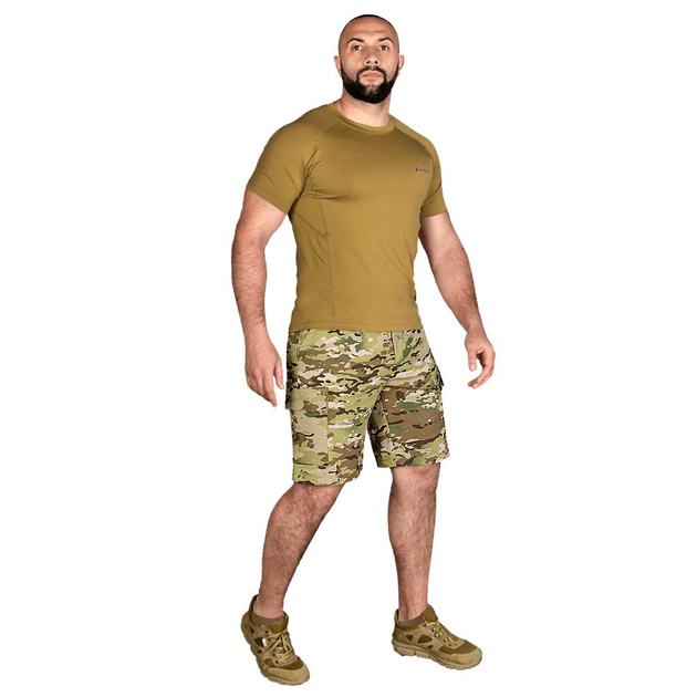 Летние шорты CamoTec Basic Multicam мультикам 3XL - изображение 2