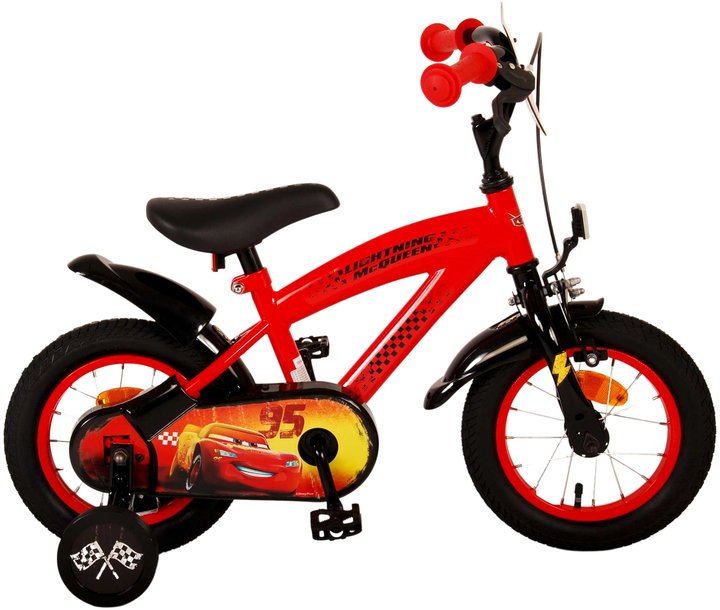 Велосипед дитячий Volare Disney Cars 12'' Червоний (8715347212932 ...