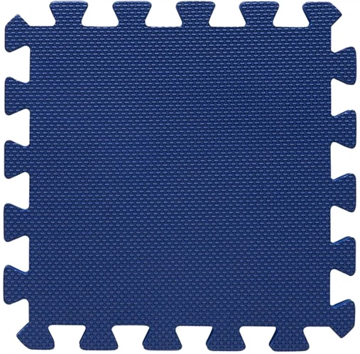 Mata do zabawy BabyDan 9 elementów Niebieska (5705548046569) - obraz 2