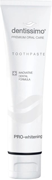 Відбілююча зубна паста Dentissimo Pro-Whitening Tothpaste 75ml (75 мл) (898492-811993-2) - Фото 1 Відбілююча зубна паста Dentissimo Pro-Whitening Tothpaste 75ml (75 мл) (898492-811993-2) - зображення 1
