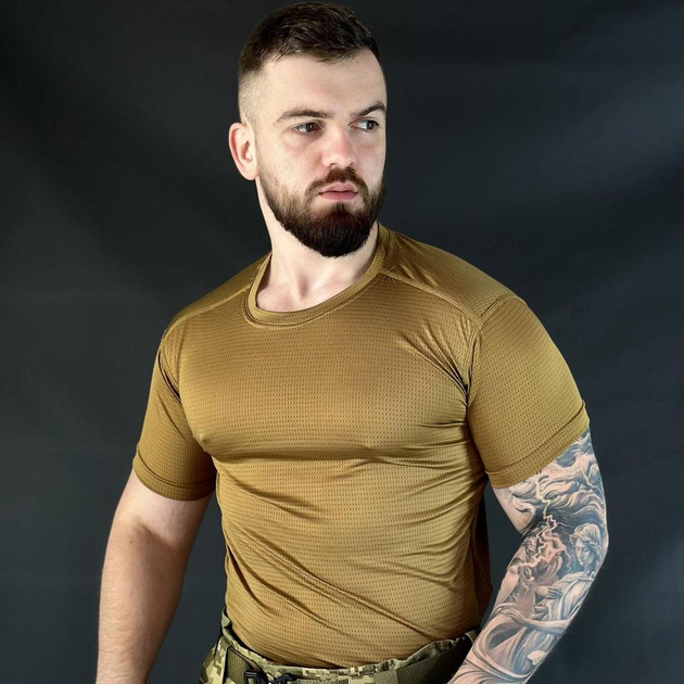 Мужская сетчатая футболка джерси койот размер 2XS - изображение 2