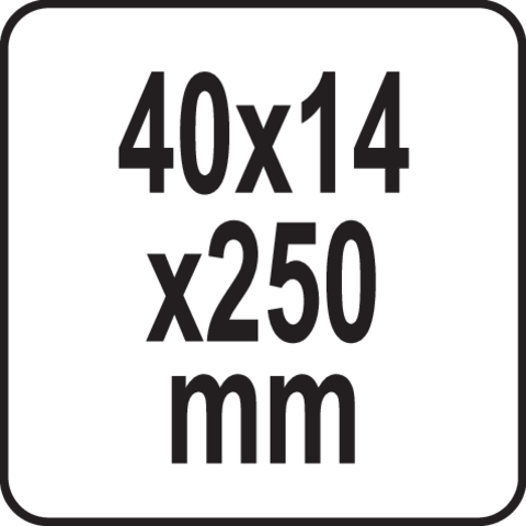 Лопатка на Перфоратор SDS-Plus 40 х 250 мм CrV YATO (YT-4723) - Фото 5 Лопатка на Перфоратор SDS-Plus 40 х 250 мм CrV YATO (YT-4723) - изображение 5