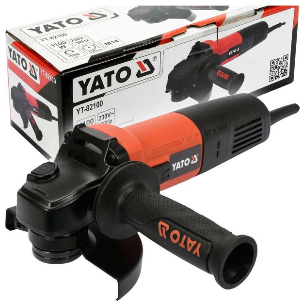 Болгарка (1100 Вт) УШМ YATO YT-82100 – фото, отзывы, характеристики в ...