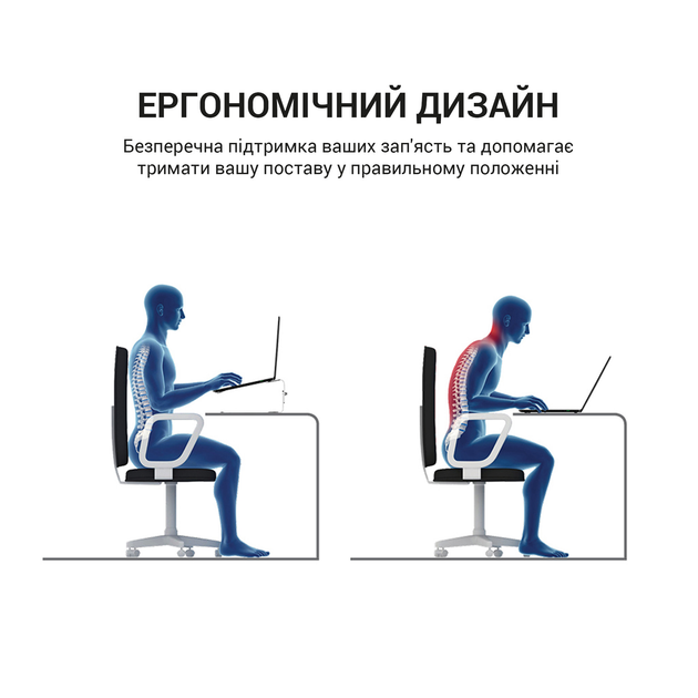 Охолоджуюча підставка для ноутбука OfficePro LS122B Aluminum alloy Black - зображення 11